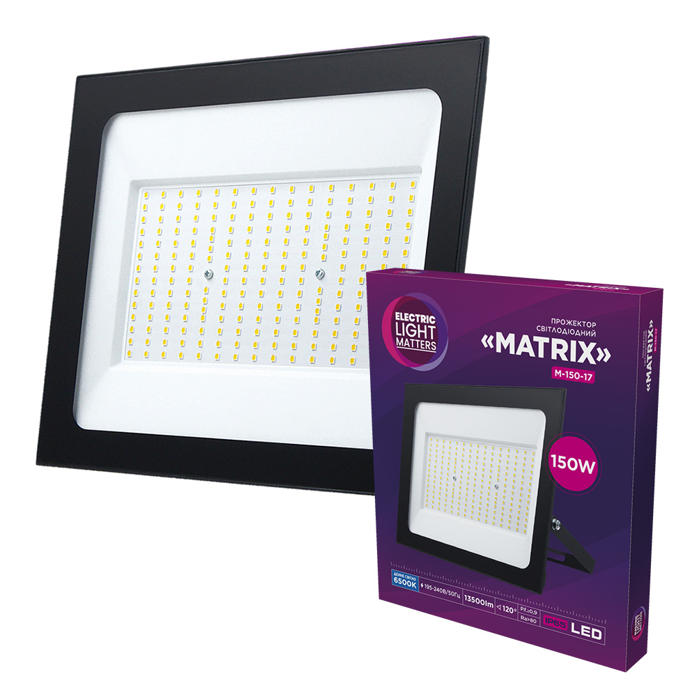 Прожектор світлодіодний ELM Matrix-150-41 150W 6500К